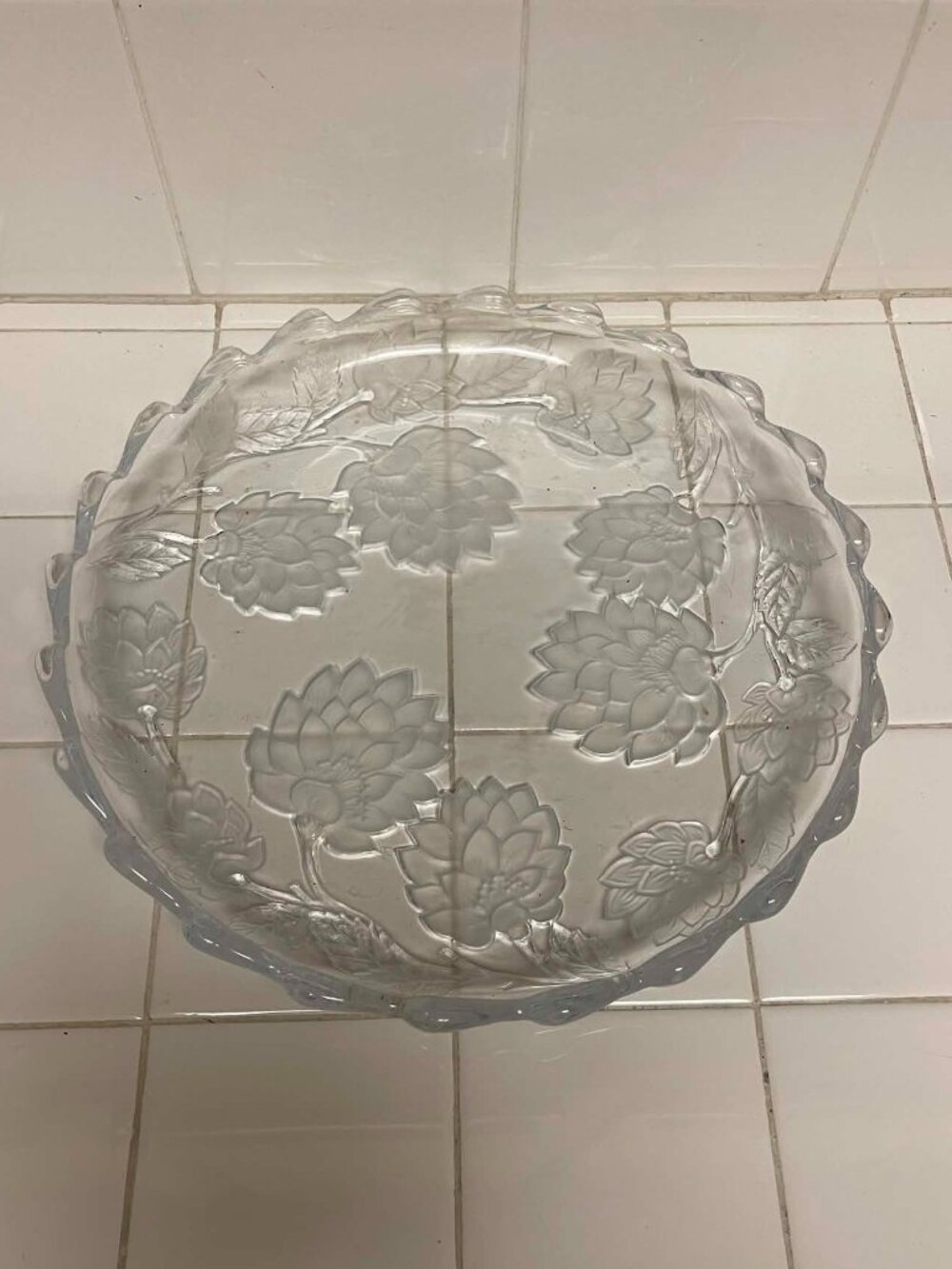 glass platter